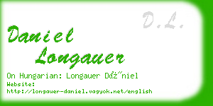 daniel longauer business card